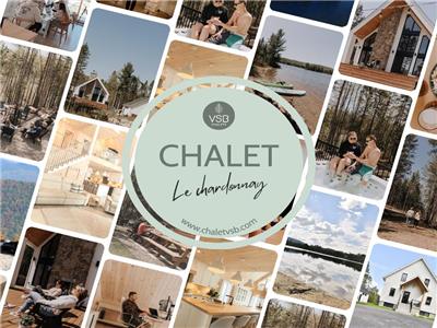 Chalet le Chardonnay - Spa , Wood Burning fireplace , Yellow lake access.