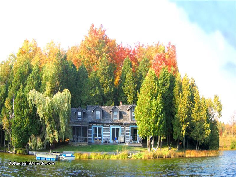 Beautiful Quebec Log Chink Cottage Flesherton Cottage Beautiful Quebec Log Chink Cottage Flesherton Cottage