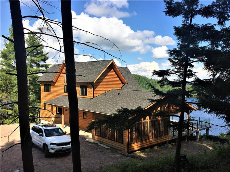 Exquisite Ecolog Home On 5 2 Acres Haliburton Cottage Rental