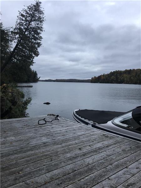 Waterfront Boat Access Only Cottage Bancroft Cottage Rental Gl