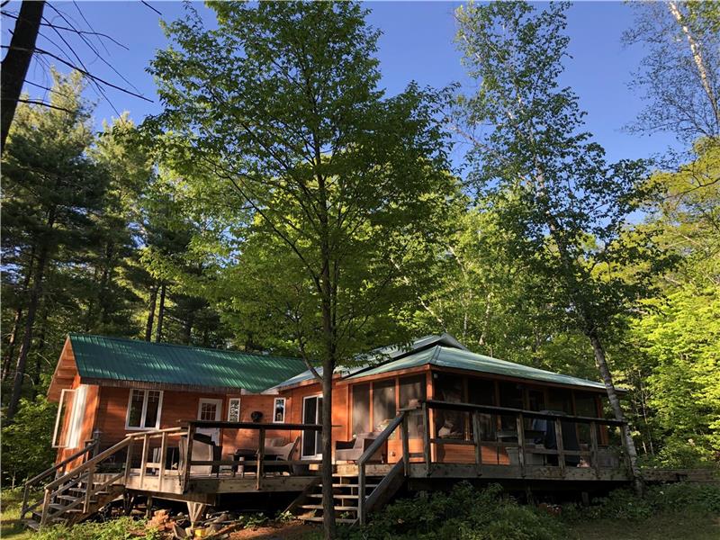 Maggie S Porch Waterfront Cottage Calabogie Cottage Rental Di