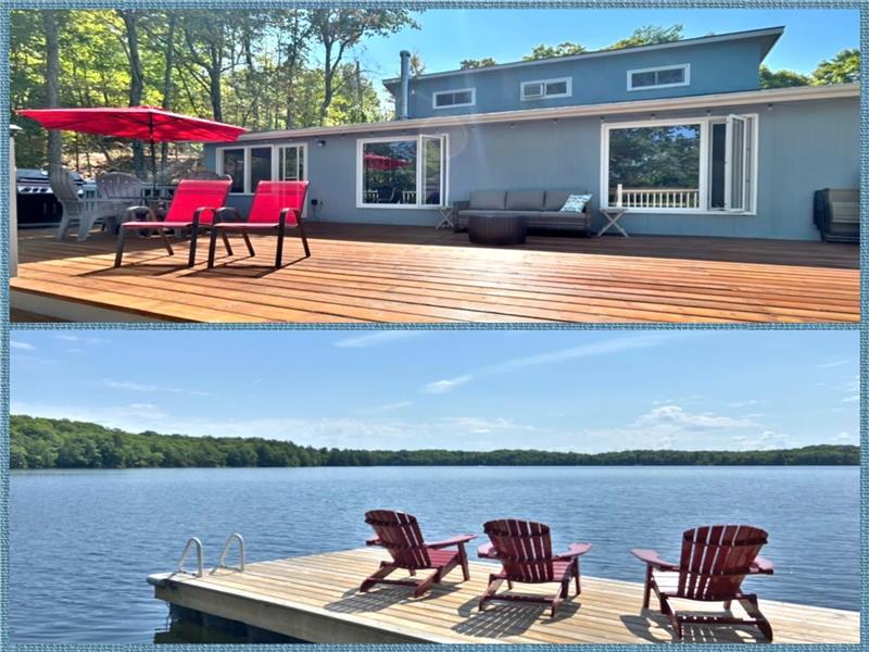 South Frontenac Waterfront Cottage - Kayak Sanctuary, Deep Water, Great Swimming!
