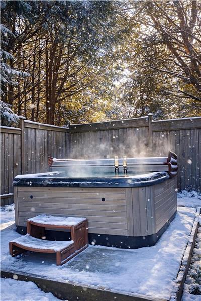 Cozy Riverside Cabin Vibes - Hot Tub • Indoor & Outdoor Fire Pit• Snowy Getaway Retreat