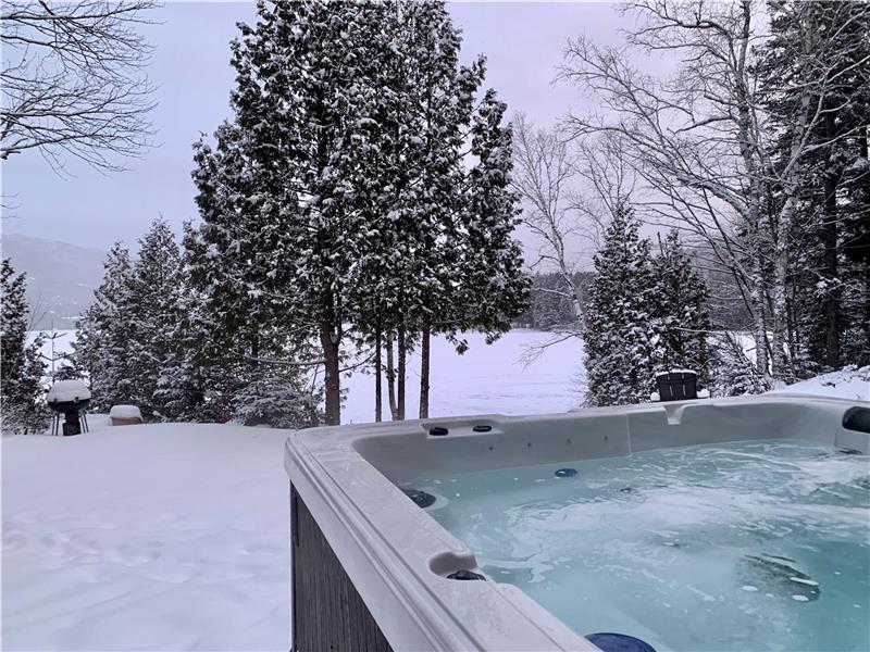 Chalet Paradis Archambault Bord de Lac Plage SPA Billard