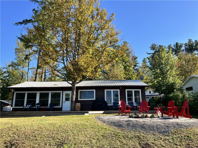 Located on Rocky Point on the shores of Golden Lake, with easy walk in water access