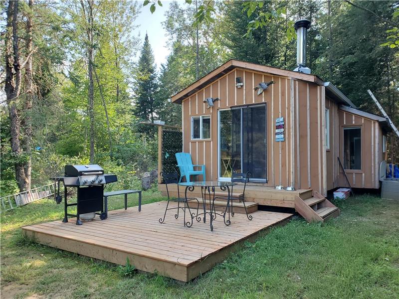 Off Grid Cabin In The Woods