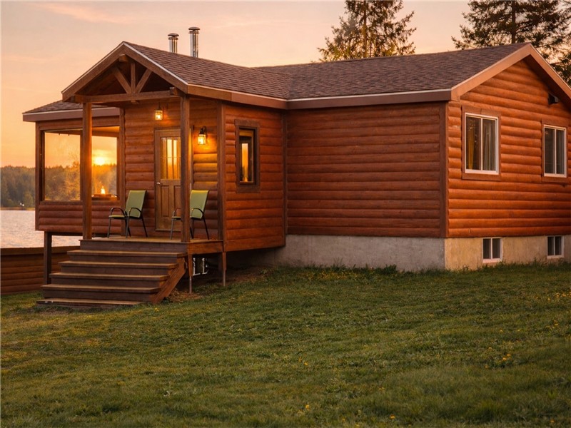 Havre de paix au bord du lac avec vue imprenable sur les montagnes