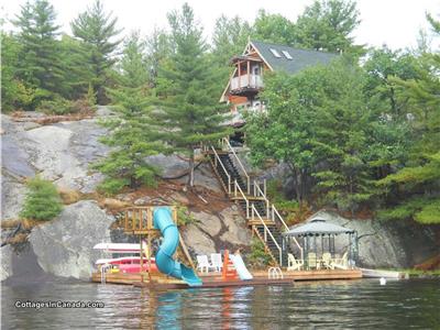 Rocky Pines on Go Home Lake