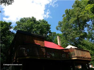 Peakscottage Cottage Rental Calabogie max 6 adults. 4 minutes from the Calabogie Lake Beach