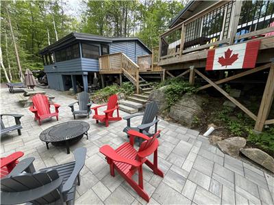 Updated 3 Cottage Family Compound in Muskoka - (3 BBQ'S,PINGPONG,FIREPIT,HOT TUB, GREAT FISHING)