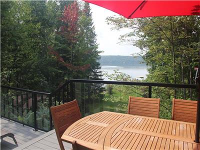 Family-friendly cottage w/ amazing view on Lower Buckhorn Lake with kayak, canoe, large lawn & more!