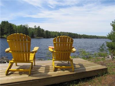 OCR - Birch Beach (F307) Riley Lake, near Gravenhurst, Muskoka, Ontario, Algonquin Park