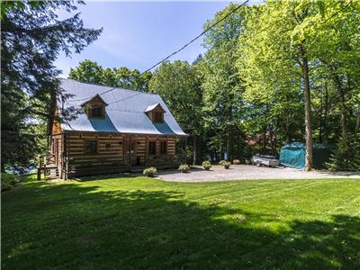 Waterfront Cottage for Rent at Kenauk Nature in Montebello Quebec between Ottawa and Montreal