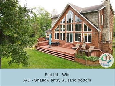 Shadow Lake - Cleaning fee incl. in the rate! Your family vacation is important - Call 705-457-3306