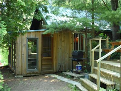 Cabine prive confortable de Kincardine - Le studio de sculpteur