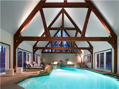 Manoir Tremblant | 9ch avec piscine intrieur priv et spa