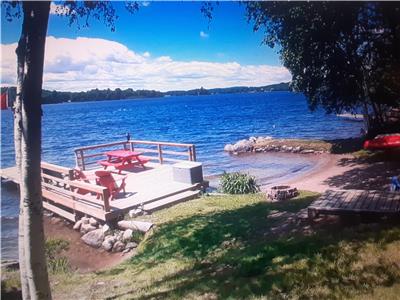 Surround yourself in 4 seasons of nature at The Lake House on Lake Nosbonsing