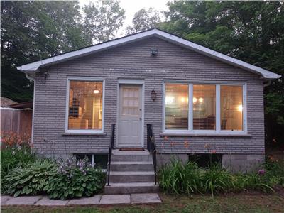 Cottage confortable et sophistiqu de Clement Lake Road avec accs au lac Clement