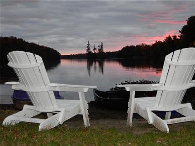 Lorimer Lake Resort Cottage Rental - Cabin The Cove at the beach