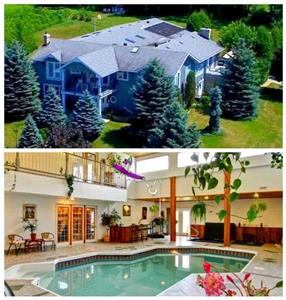 Hilltop Retreat: 2 acre property with Indoor Pool, Hot Tub