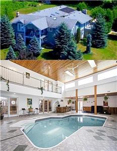 Hilltop Retreat  Domaine de 2 Acres Avec Piscine Intrieure et Bain  Remous