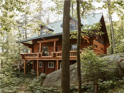 The Wood House -- Log Cabin on The Severn River in Muskoka
