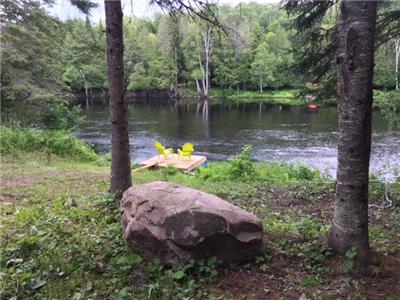 White Tail Lodge at Madawaska River