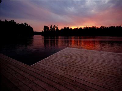 Kash waterfront cottage rental on protected Bulwark Bay