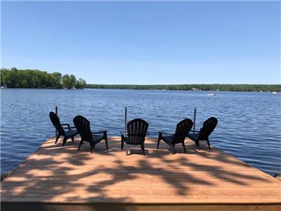 Beautiful Upper Buckhorn Lake/Waterfront Cottage Lakeside Sauna!  FEW SUMMER DATES REMAIN! BOOK NOW!