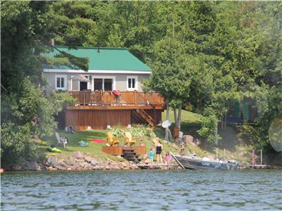 Wolfe Lake Cottage Getaway located just minutes from the beautiful Village of Westport, Ontario
