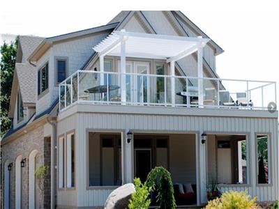 Upper Beach House, Cottage de luxe, lac Huron, fin d'une rue calme entre Grand Bend et Bayfield