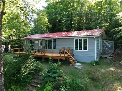 The Lake House: Beautiful waterfront cottage in a private and natural setting