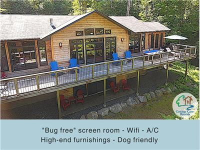 Drag Lake- Cleaning on departure and linen package incl. in the rate!