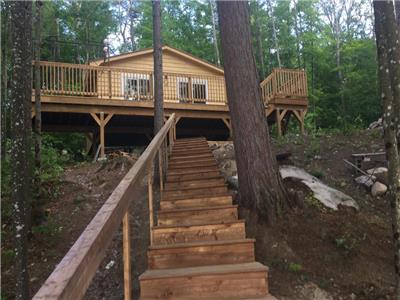 Mystic Mazinaw Cottage in Campbell Bay on Magnificent Mazinaw Lake near Cloyne!