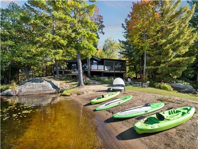 Camp Kahshe | Brand New Muskoka Luxury Beach Retreat