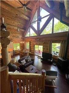 Private Waterfront Log Cottage Retreat, Bob's Lake