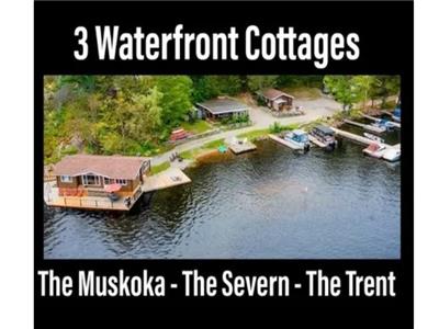 Cottage Rentals Available in MUSKOKA - 3 Cottages - Rent Together or Individually