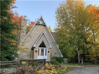 Chic Tipi & Spa / Pool table/Water Park Saint-Sauveur