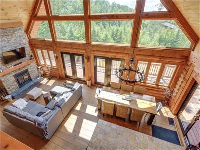 Chalet Belle Cordlia - chalet for rent in the Laurentians, 45 min from Mont Tremblant village