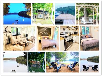 Private, Flat Beach Entry. Stylish, Fabulous swimming, A Real Gem, North of Muskoka.