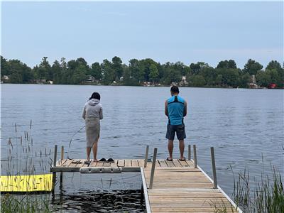 An idyllic, unspoiled view of Beaver Lake enjoy the last days of summer at Beaver Lake cottage.  T