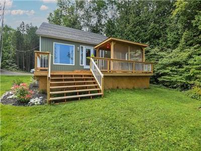 Private Sandy Beach Waterfront Cottage