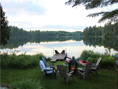 Quiet relaxing house on a spring fed lake
