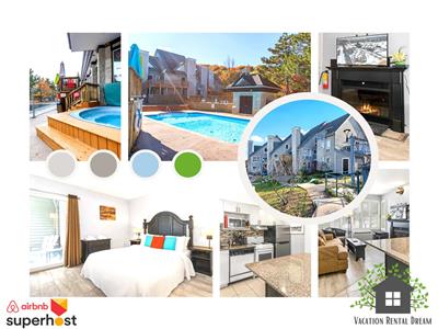 Mountainside Oasis Dream w Pool, Hot Tub, Tennis, Ski-In