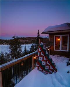 Kennisis Lake Haliburton Cottage Family-friendly & Romantic Getaway fenced privacy and serene views