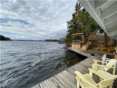 WATERFRONT ON LAKE MUSKOKA - Shaw Island Summer Cottage Rental: 2023