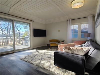 Muskoka Waterfront Retreat on Lake of Bays - New Reno, Private Beach, WIFI, Flat-screen TV