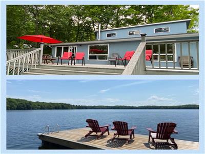 Serenity Blue Cottage - Kayak Sanctuary, Deep Water, Great Swimming!