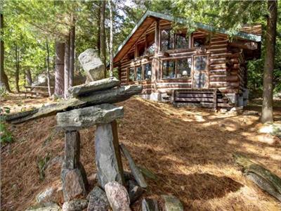 Island Cottage on Prestigious Redstone Lake