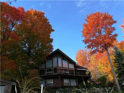 waterfront cottage, sleep 12, kayaks, canoe, paddleboard